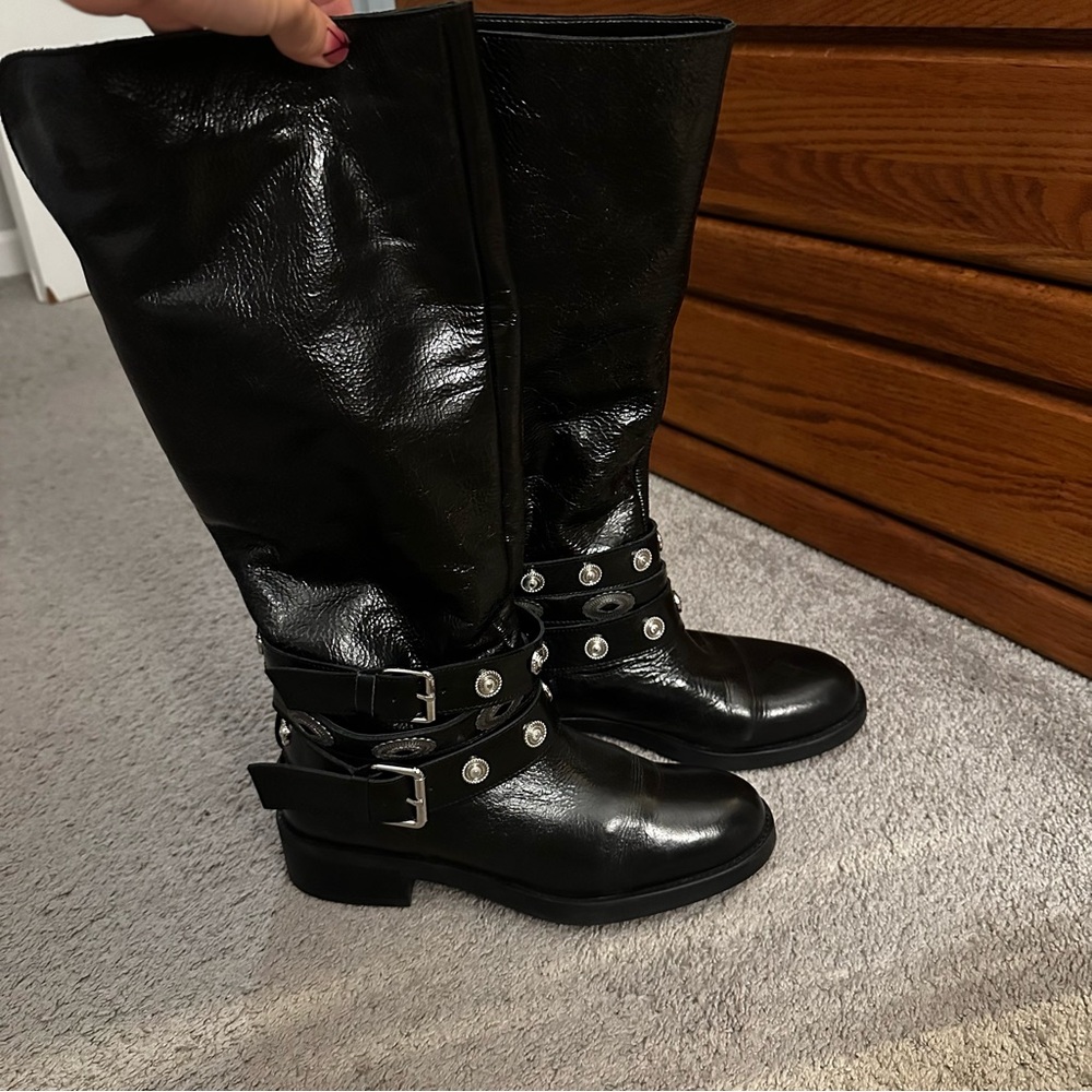 Steve Madden Buckle Boot (Women’s size 10 or 11)